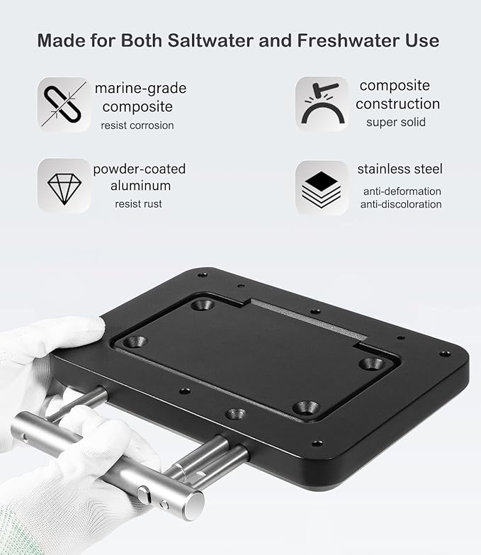 Suncoast Marine and Auto offers Garmin Quick Release Plate System (Black)