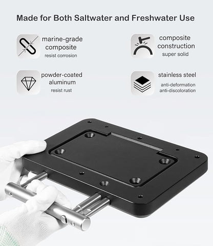 Suncoast Marine and Auto offers Garmin Quick Release Plate System (Black)