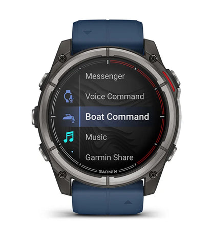Suncoast Marine and Auto offers Garmin quatix 8 AMOLED Marine GPS Smartwatch (47mm)