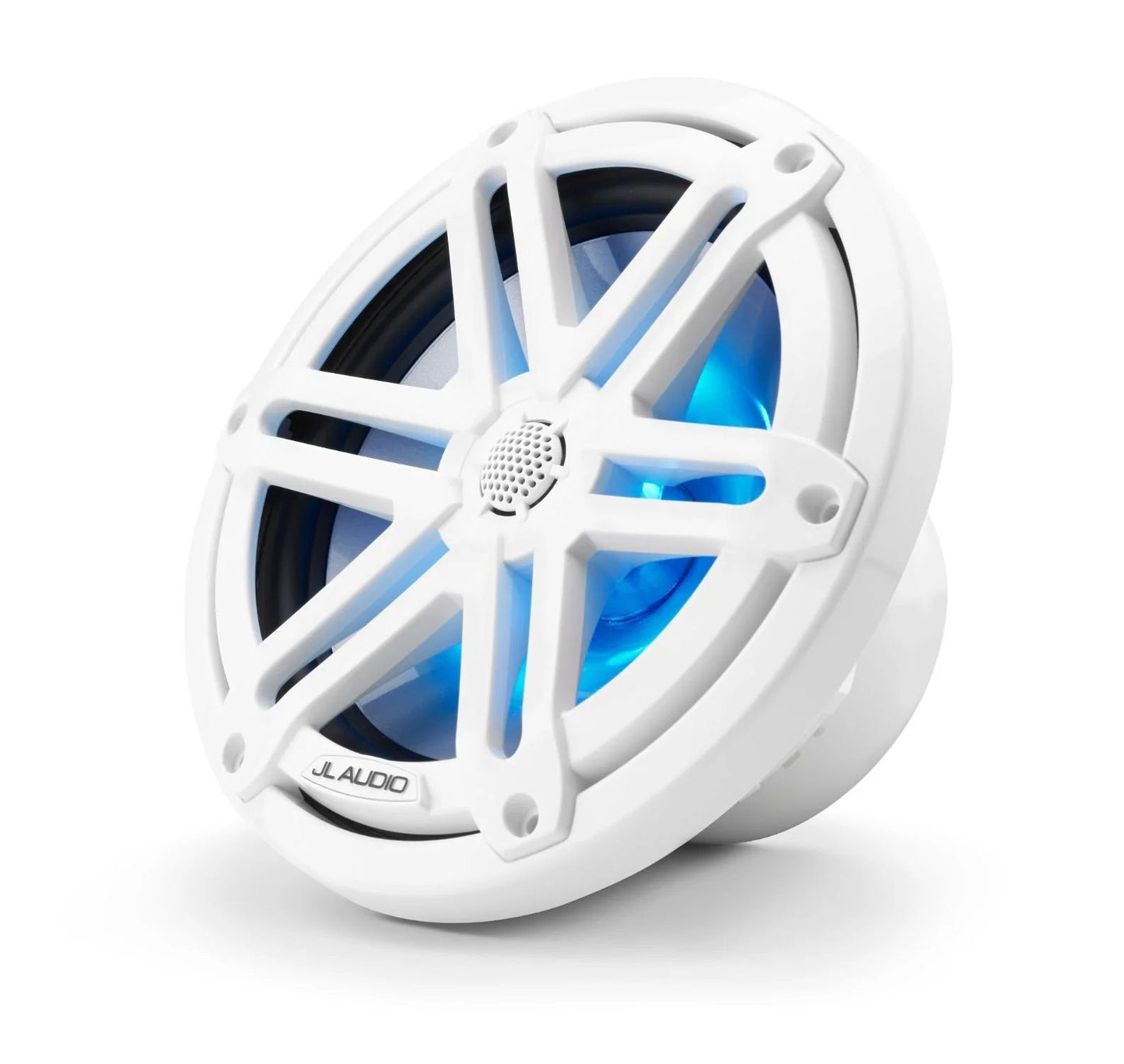 Suncoast offers JL Audio 7.7" Marine Coaxial Speakers, White Sport Grilles with RGB LED Lighting (M3-770X-S-Gw-i) (010-03069-00)