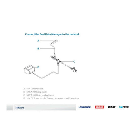 Suncoast Marine and Auto offers Navico Fuel Data Manager [000-11522-001]