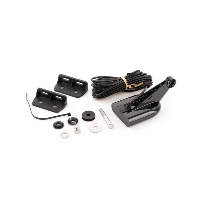 Get the best of both worlds with the Lowrance 50/200 HDI Transom Mount Transducer (00015639001), designed for anglers who demand precision sonar performance at every depth.