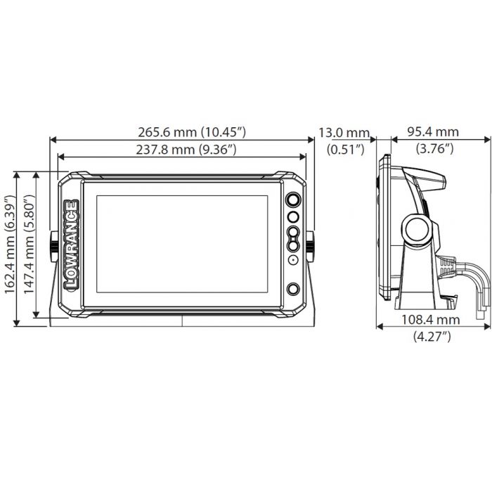 Suncoast Marine and Auto offers Lowrance Elite FS 7 Chartplotter/Fishfinder - No Transducer [000-15703-001]