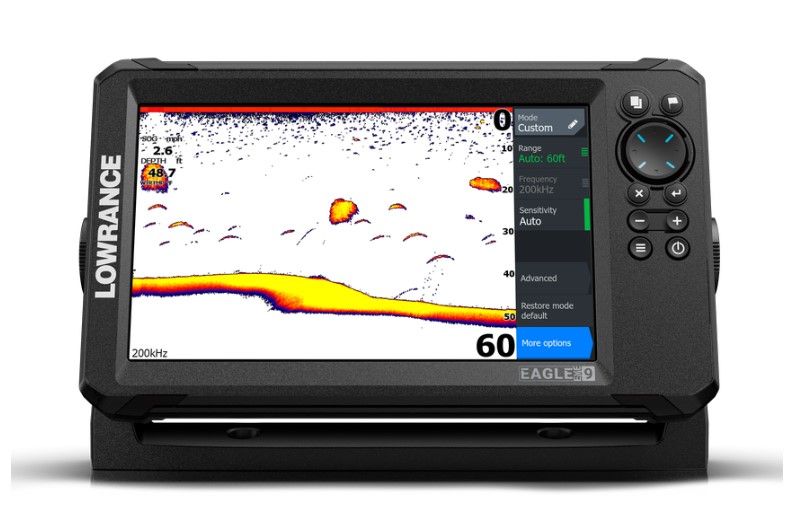Suncoast Marine and Auto offers Lowrance Eagle Eye 9 Live w/T/M Transducer C-MAP DISCOVER Chart [000-16232-001]