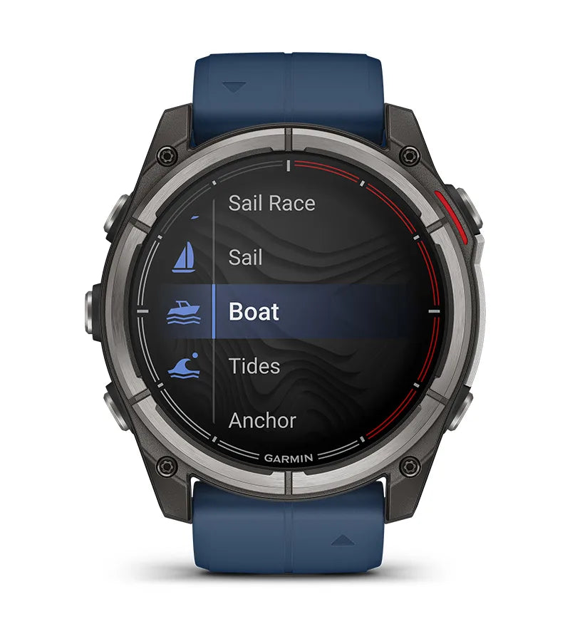 Suncoast Marine and Auto offers Garmin quatix 8 AMOLED Marine GPS Smartwatch (47mm)