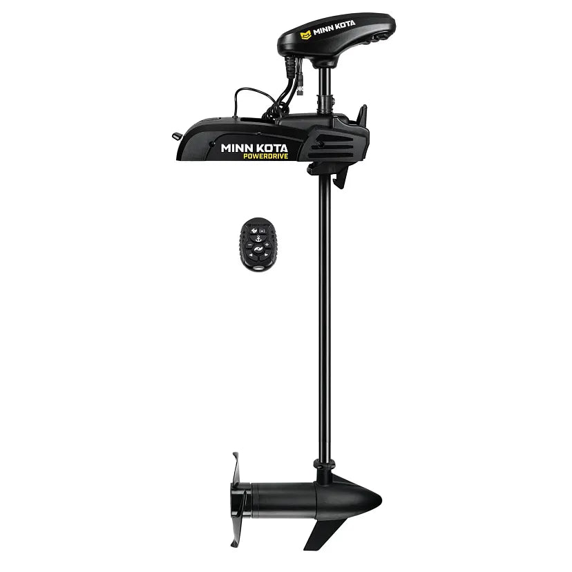 Suncoast Marine Supply offers Minn Kota PowerDrive 55 Trolling Motor w/Micro Remote - Dual Spectrum CHIRP - 12V - 55LB - 54" (1358452)