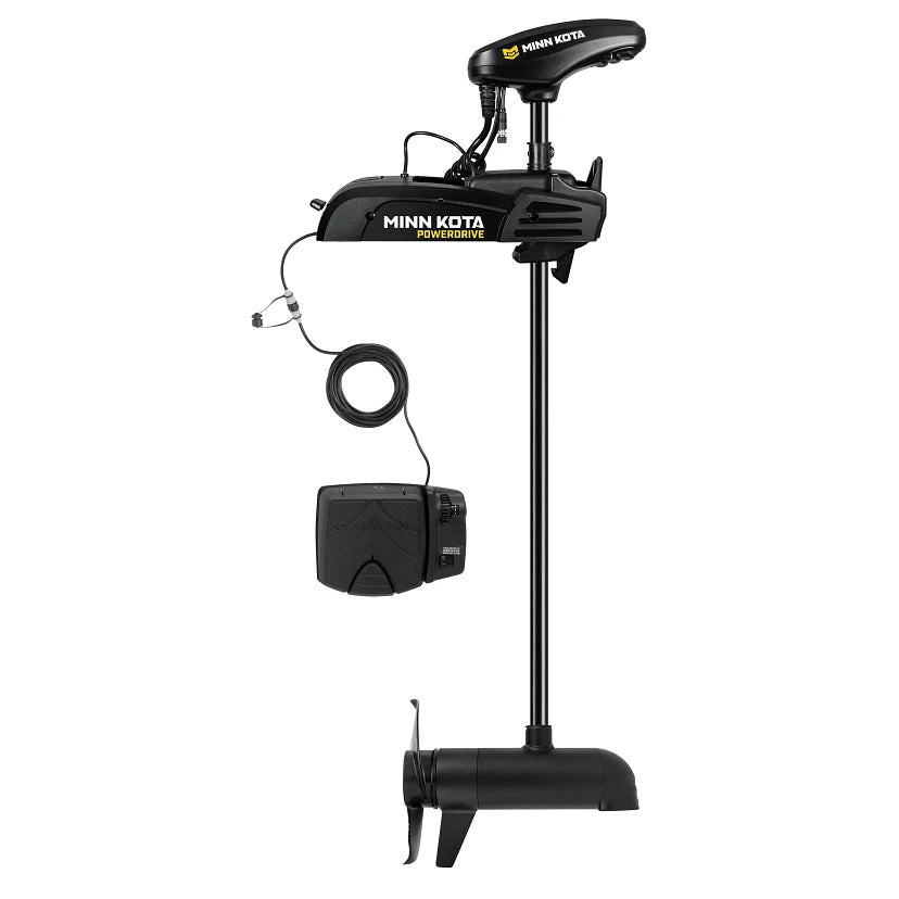Suncoast Marine Supply offers Minn Kota PowerDrive 70 Trolling Motor w/Foot Pedal - Dual Spectrum CHIRP - 24V - 70LB - 60" (1358470)