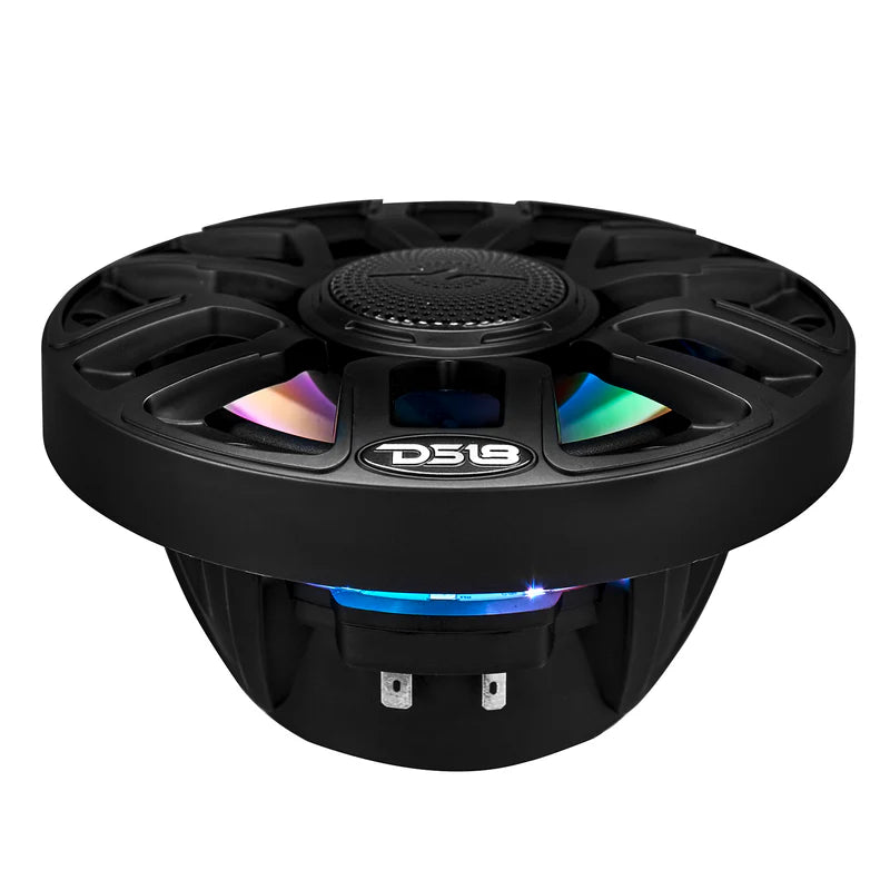 Suncoast Marine Supply offers DS18 NXL-IQ6/BK 6.5" 2-Way Marine Speakers w/ RGB LED