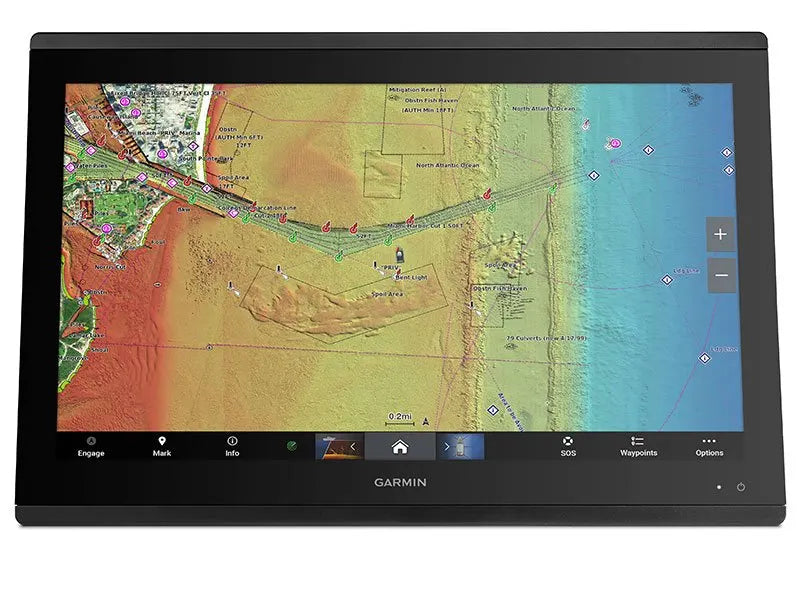 Suncoast Marine Supply offers Garmin GPSMAP 8612xsv 12" Combo GPS/Fishfinder GN+