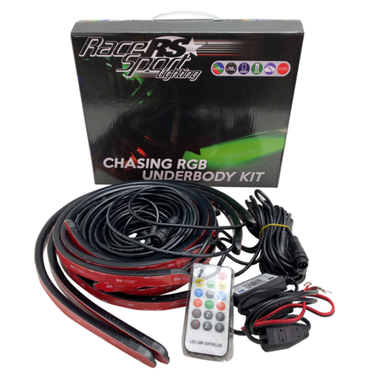 Race Sport Lighting RGB Chasing 6-Pc Underbody LED Kit | ColorSMART App (RSUCACS)