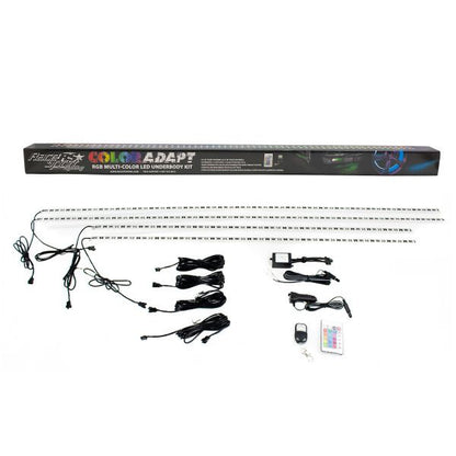Suncoast Marine and Auto offers Race Sport Lighting ColorADAPT RGB LED Underbody Kit with Remote (RSUKIT)