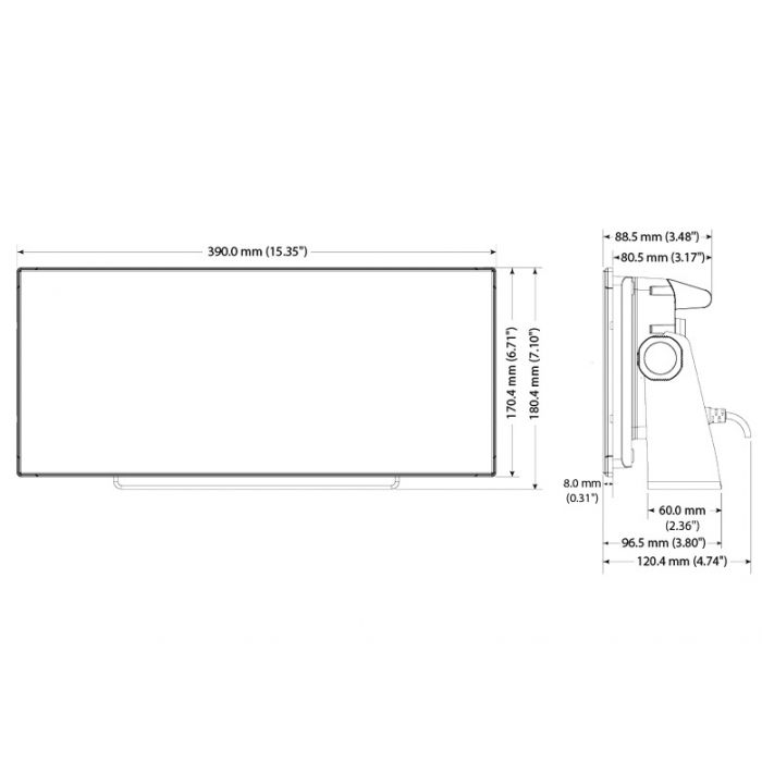 Suncoast Marine and Auto offers Simrad NSX 15-inch 3015UW Combo with Active Imaging™ 3-in-1 Transducer (000-16213-001)