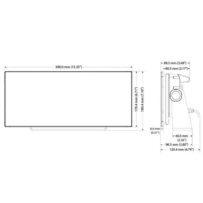 Suncoast Marine and Auto offers Simrad NSX 15-inch 3015UW Combo with Active Imaging™ 3-in-1 Transducer (000-16213-001)