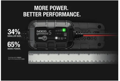 Suncoast Marine and Auto offers NOCO Genius Automatic Portable Battery Charger 5 Amp, 6V/12V GENIUS5