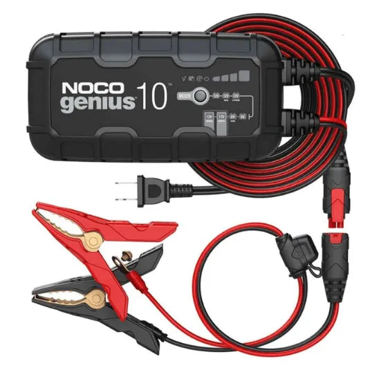 Suncoast Marine and Auto offers NOCO Genius Automatic Portable Battery Charger 10 Amp, 6V/12V GENIUS10
