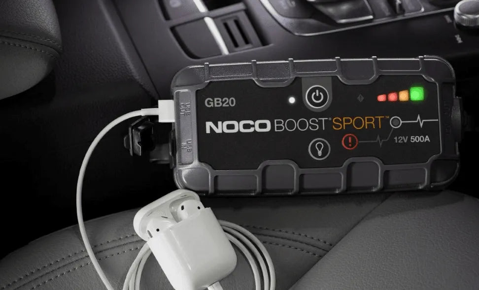 Suncoast Marine and Auto offers NOCO Boost Plus Ultrasafe Lithium Jump Starter, 500 Amp, 12V GB20