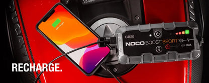 Suncoast Marine and Auto offers NOCO Boost Plus Ultrasafe Lithium Jump Starter, 500 Amp, 12V GB20