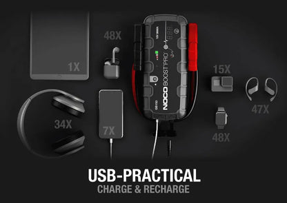 Suncoast Marine and Auto offers NOCO Boost Pro Ultrasafe Lithium Jump Starter, 3000 Amp, 12V GB150