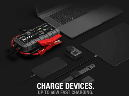 Suncoast Marine and Auto offers NOCO Boost X 2500A 12V UltraSafe Portable Lithium Jump Starter and Cables GBX75