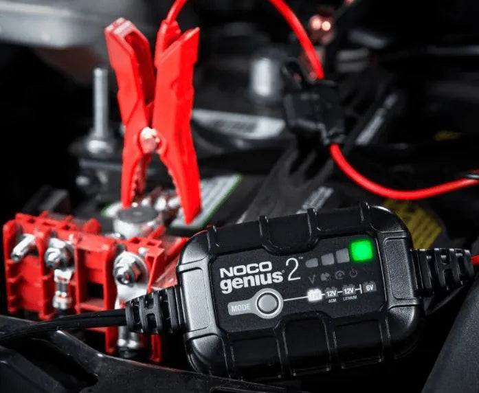 Suncoast Marine and Auto offers NOCO Genius Automatic Portable Battery Charger 2 Amp 6V/12V GENIUS2