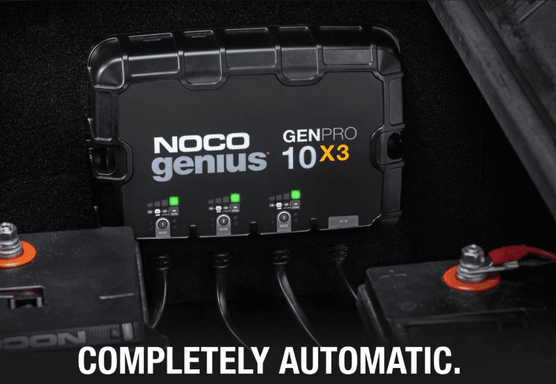 NOCO Genius Onboard Waterproof Marine Battery Charger 30 Amp, 12V, 3-Bank GENPRO10X3 - Suncoast Marine & Auto Supply 