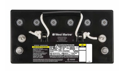 Suncoast Marine and Auto offers WEST MARINE Group 31 Dual-Purpose AGM Battery, 105 Amp Hours WM8A31DTM