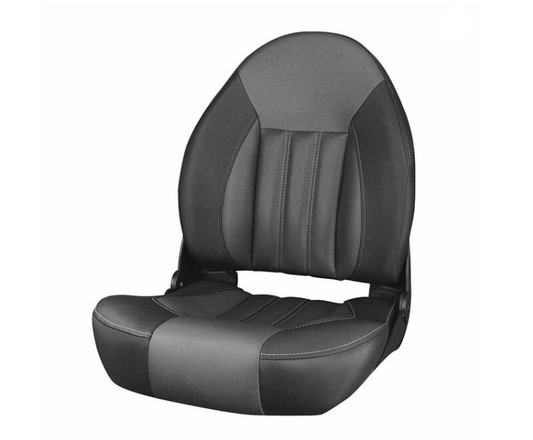 Suncoast Marine and Auto offers TEMPRESS ProBax® Folding Boat Seat, Black/Charcoal (68472)