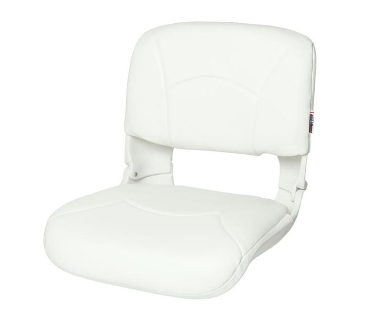 Suncoast Marine and Auto offers TEMPRESS High Back All-Weather Boat Seat & Cushion Combo, White (45616)
