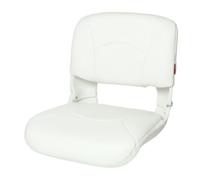 Suncoast Marine and Auto offers TEMPRESS High Back All-Weather Boat Seat & Cushion Combo, White (45616)