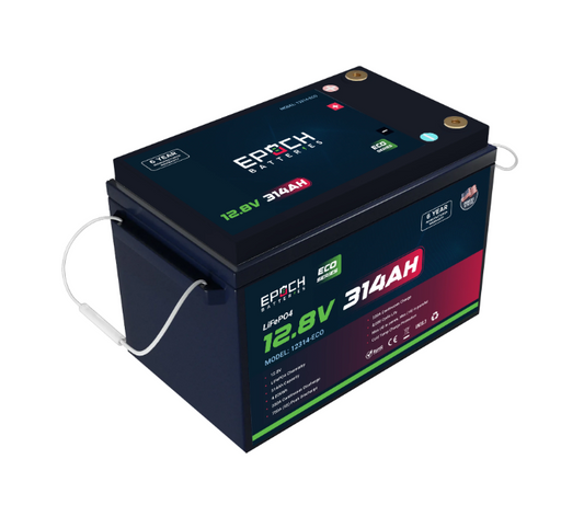 Suncoast Marine and Auto offers Epoch Battery 12V 314Ah Eco Series LiFePO4 Battery (12314-ECO)