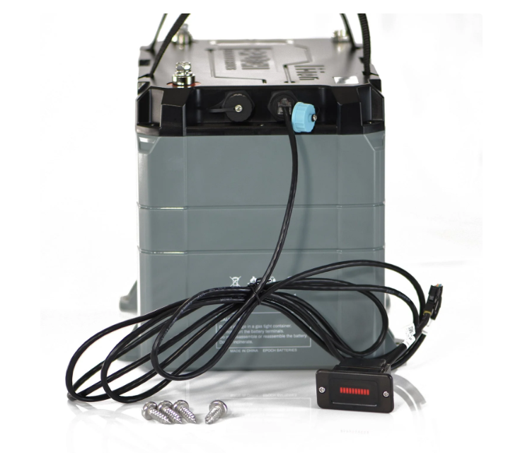 Suncoast Marine and Auto offers Epoch Battery 24V 100Ah LiFePO4 Lithium Battery (B24100A-C)
