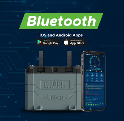 Suncoast Marine and Auto offers Epoch Battery 24V 100Ah LiFePO4 Lithium Battery (B24100A-C)