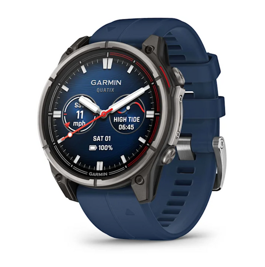 Suncoast Marine and Auto offers Garmin quatix 8 - 47mm AMOLED Marine GPS Smartwatch [010-02904-50]
