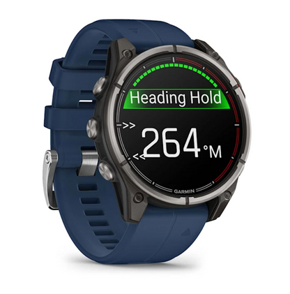 Suncoast Marine and Auto offers Garmin quatix 8 - 47mm AMOLED Marine GPS Smartwatch [010-02904-50]