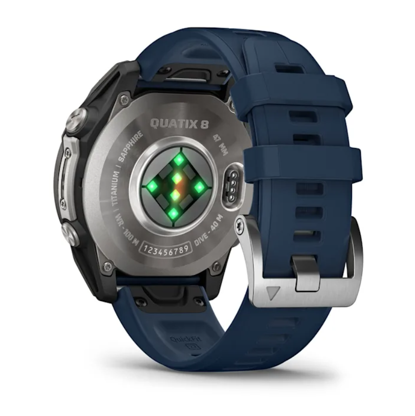 Suncoast Marine and Auto offers Garmin quatix 8 - 47mm AMOLED Marine GPS Smartwatch [010-02904-50]