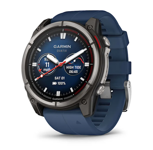 Suncoast Marine and Auto offers Garmin quatix 8 - 51mm AMOLED Marine GPS Smartwatch [010-02905-90]