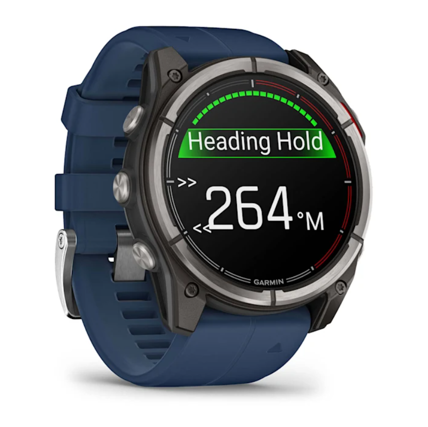 Suncoast Marine and Auto offers Garmin quatix 8 - 51mm AMOLED Marine GPS Smartwatch [010-02905-90]