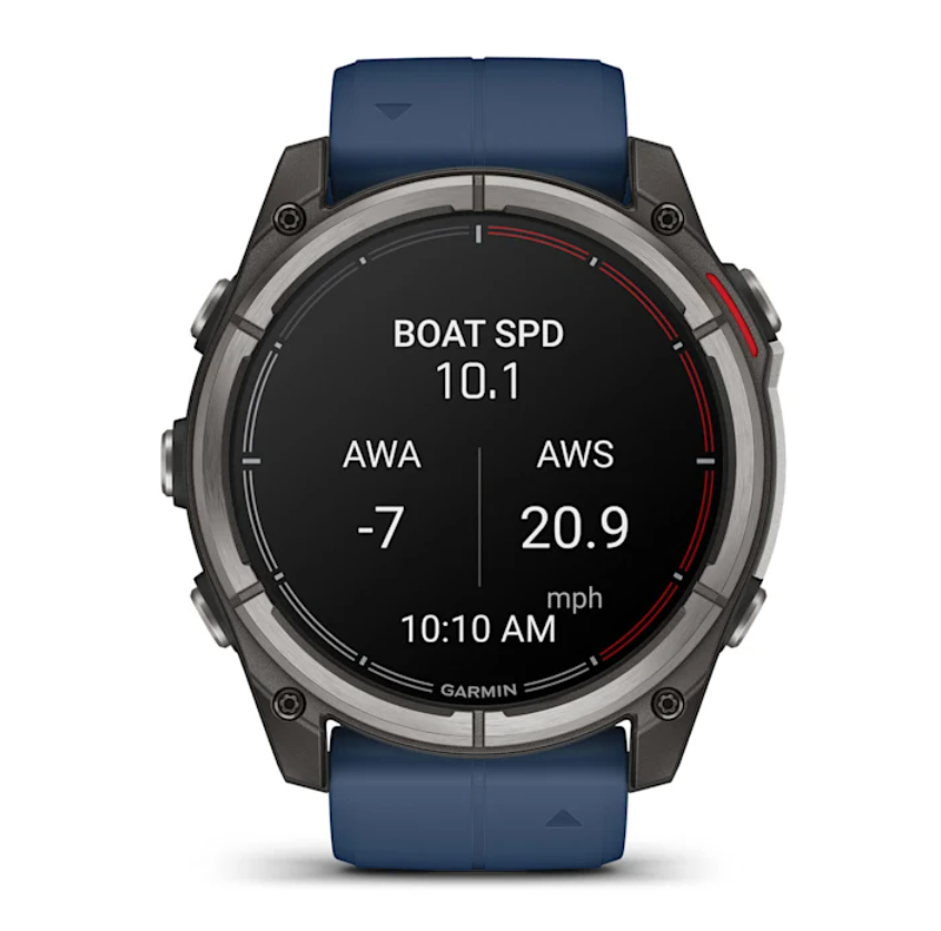 Suncoast Marine and Auto offers Garmin quatix 8 - 51mm AMOLED Marine GPS Smartwatch [010-02905-90]