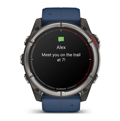Suncoast Marine and Auto offers Garmin quatix 8 - 51mm AMOLED Marine GPS Smartwatch [010-02905-90]