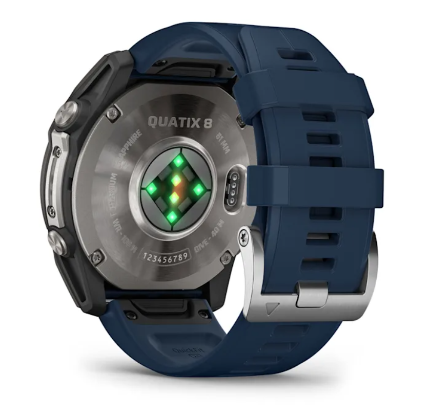 Suncoast Marine and Auto offers Garmin quatix 8 - 51mm AMOLED Marine GPS Smartwatch [010-02905-90]