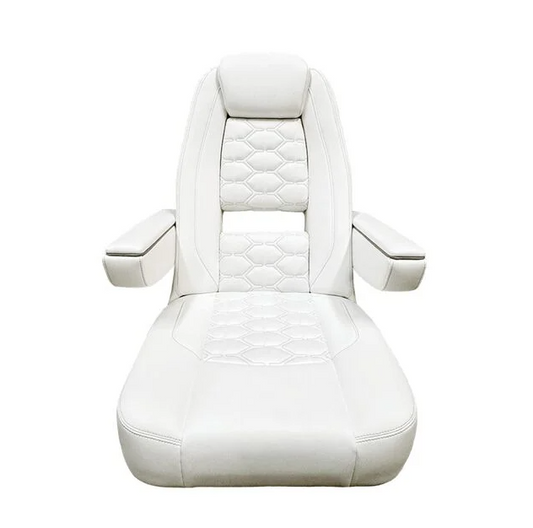 Suncoast Marine and Auto offers TACO MARINE Breeze Way Helm Seat, 25", White (HA18-25-WHT-GRY)