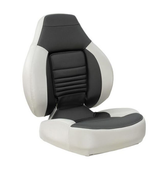 SPRINGFIELD Fish Pro 24 High Back Seat, Off-White/Charcoal (1041650)