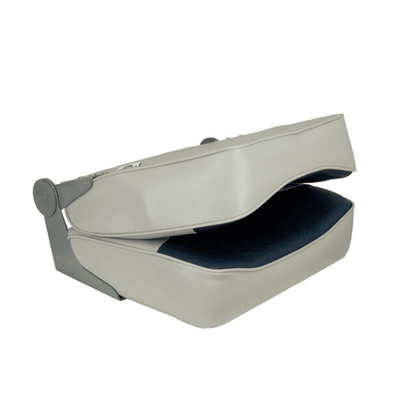 Suncoast Marine and Auto offers SPRINGFIELD Blue and Gray XXL Folding Seat (1040691)