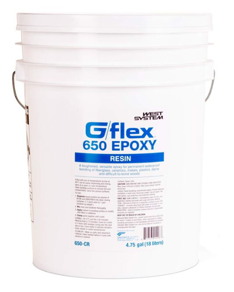 Suncoast Marine and Auto offers WEST SYSTEM G/Flex 655 Thickened Epoxy Adhesive 1 oz. Syringe (655-1)