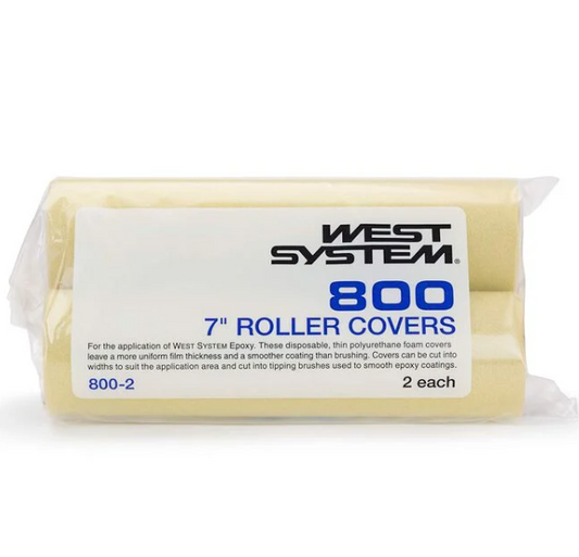 WEST SYSTEM #800 7" Roller Covers, 2-Pack (800-2)