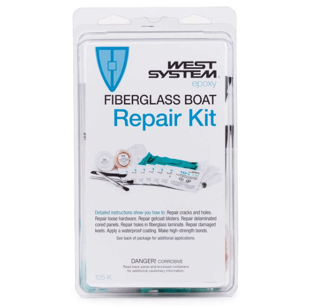 WEST SYSTEM #105 Fiberglass Boat Repair Kit (105-K) - Suncoast Marine & Auto Supply 