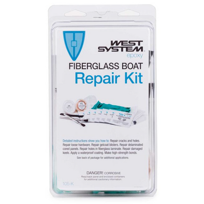 Suncoast Marine and Auto offers WEST SYSTEM #105 Fiberglass Boat Repair Kit (105-K)
