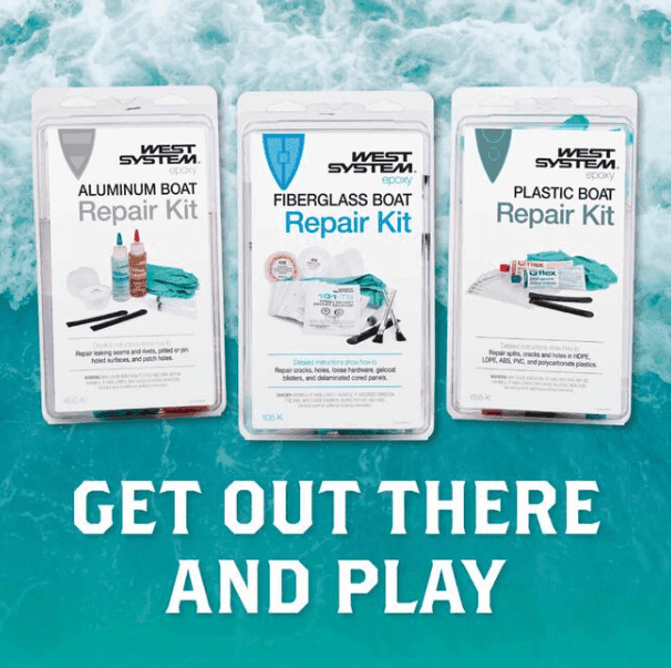 WEST SYSTEM G/flex #655 Plastic Boat Repair Kit (655-K) - Suncoast Marine & Auto Supply 