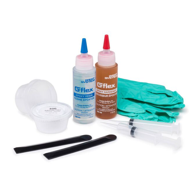 Suncoast Marine and Auto offers WEST SYSTEM G/Flex #650 Aluminum Boat Repair Kit (650-K)