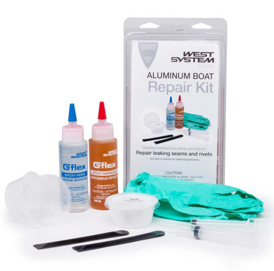 Suncoast Marine and Auto offers WEST SYSTEM G/Flex #650 Aluminum Boat Repair Kit (650-K)